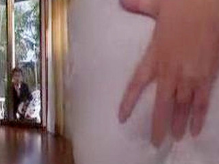 Fucking Your Naughty Neighbor JAV Provokes Horny Encounter with Envious Doorway Peeper!